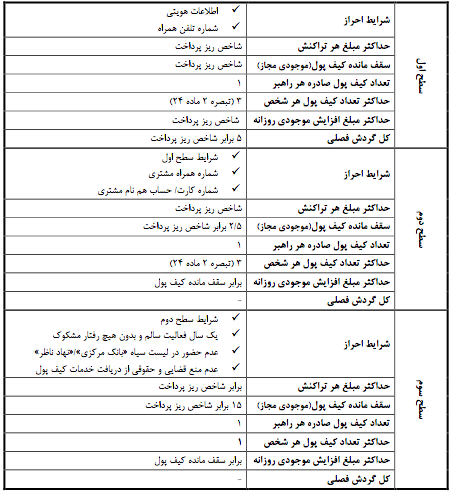 ضوابط صدور کیف الکترونیک پول 6 Screenshot 2021 01 14 ewallet2CS 990606 pdf11